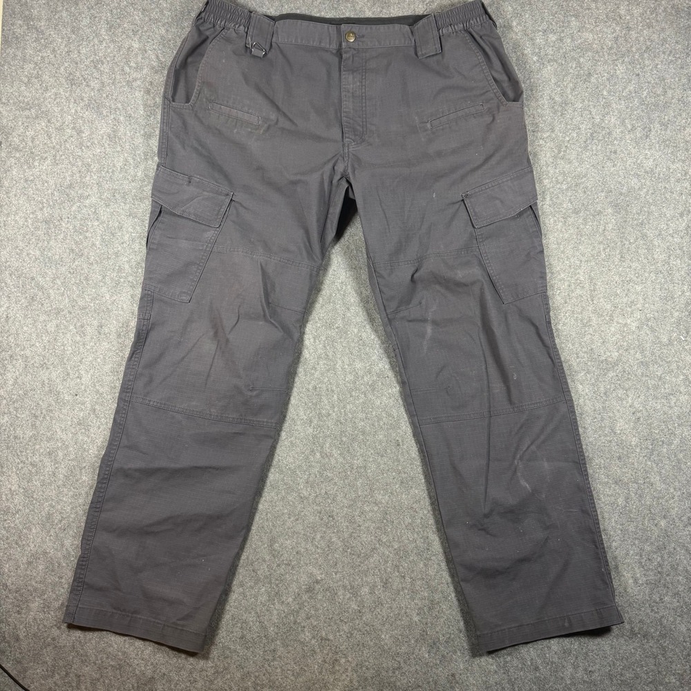 CQR Cargo Pants Mens 38x31 Gray Tactical Ripstop Multi Pocket Outdoor Workwear